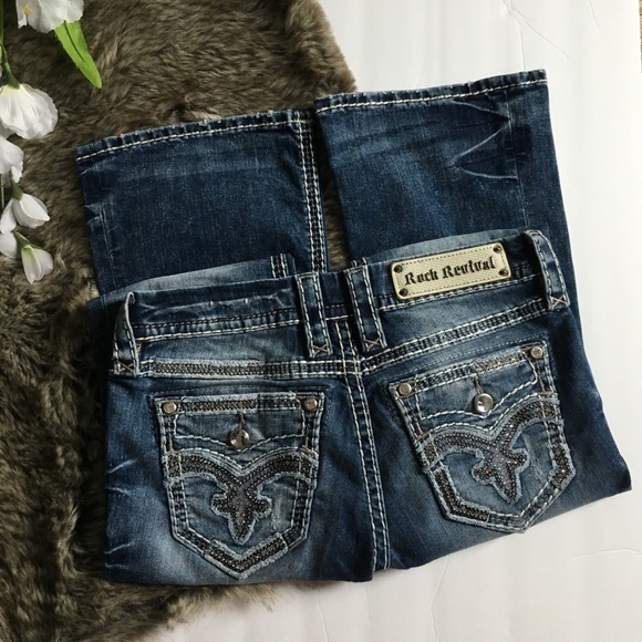 Rock Revival Denim - Rock Revival Raylea Boot Jeans size 27